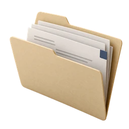 Folder holding documents